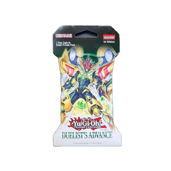 Yugioh Duelist’s Advance Sleeved Booster 9 Card Pack - Picture 1 of 2